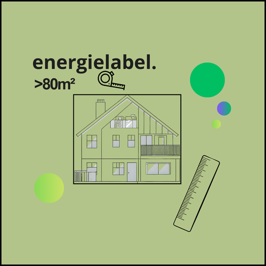 energielabel > 80m²