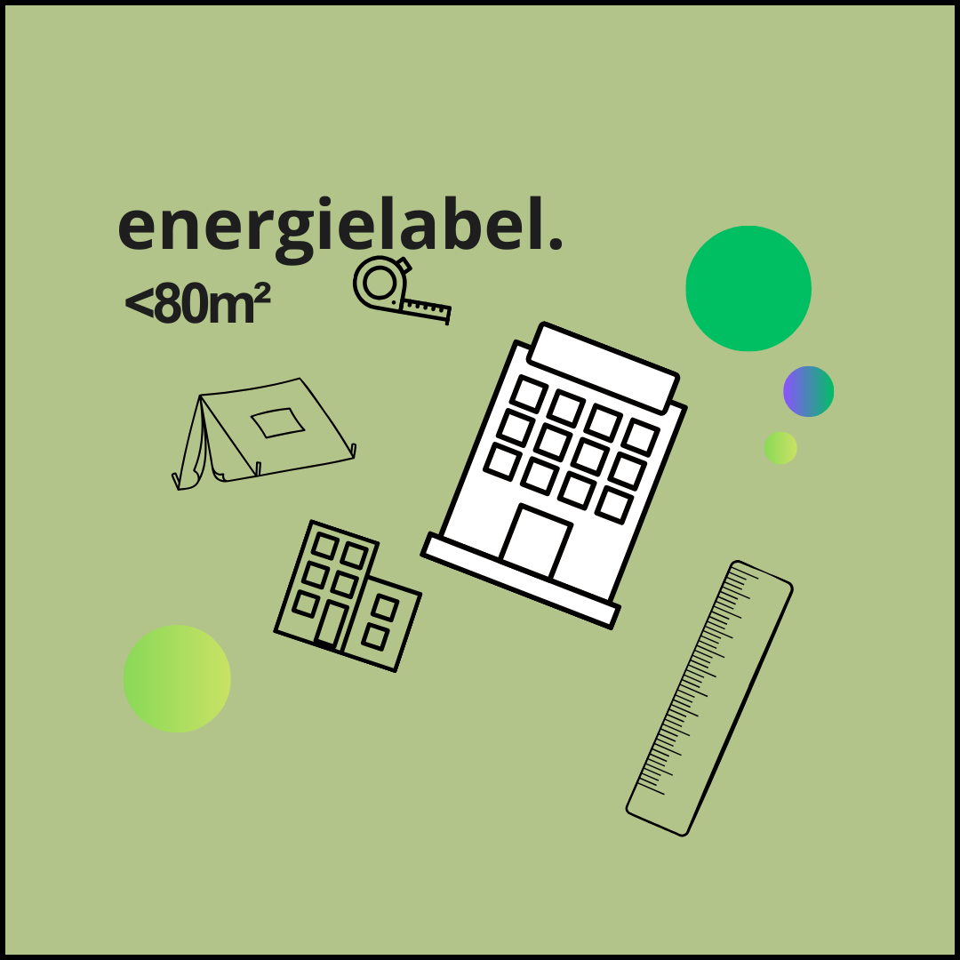 energielabel < 80m²
